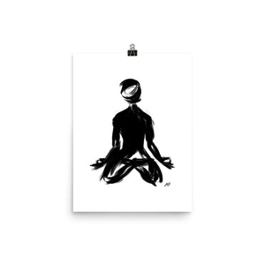 Meditation Pose - Poster