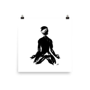 Meditation Pose - Poster