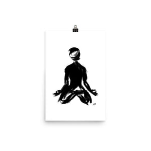 Meditation Pose - Poster