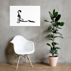 Upward Facing Dog - Poster